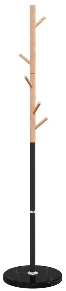 Cuier VidaXL 377087 (Black/Beech)