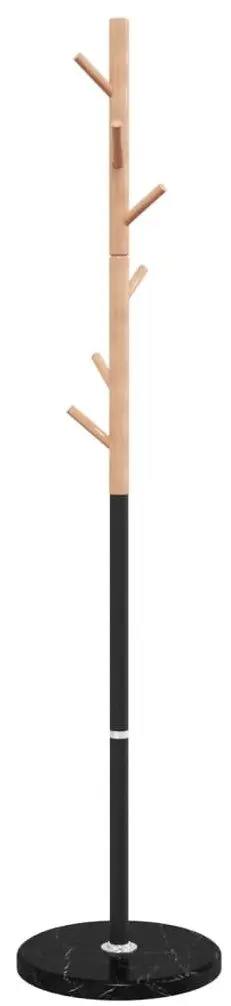 Cuier VidaXL 377087 (Black/Beech)