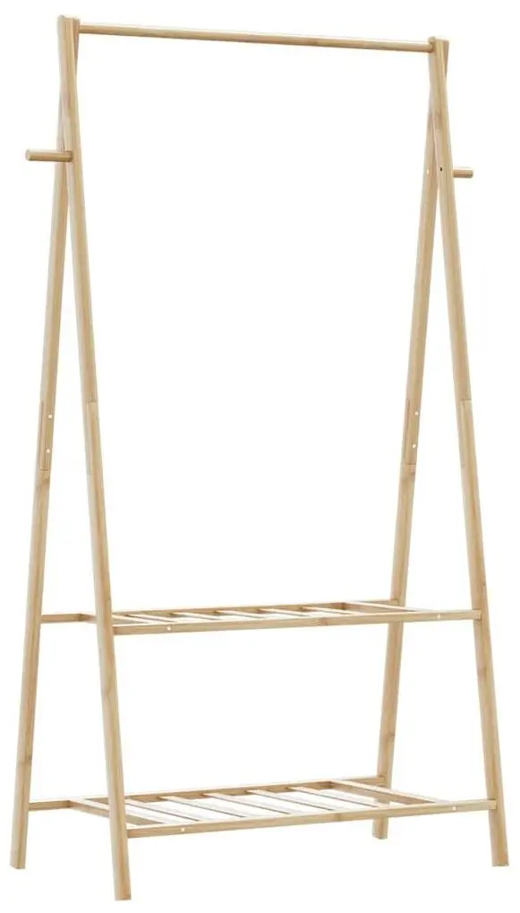 Вешалка VidaXL 4008908 (Bamboo) - 5