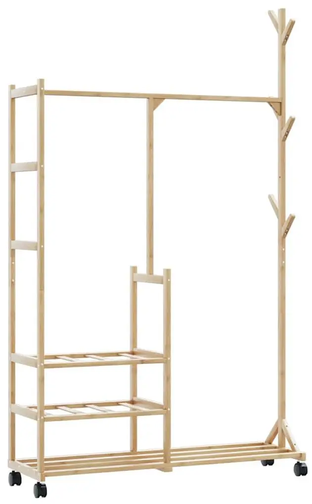 Cuier VidaXL 4008919 (Bamboo)