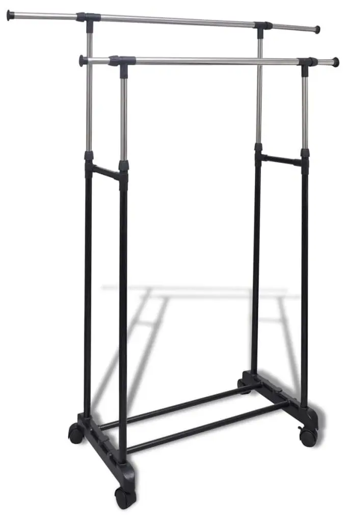 Вешалка VidaXL 50212 (Inox/Black)