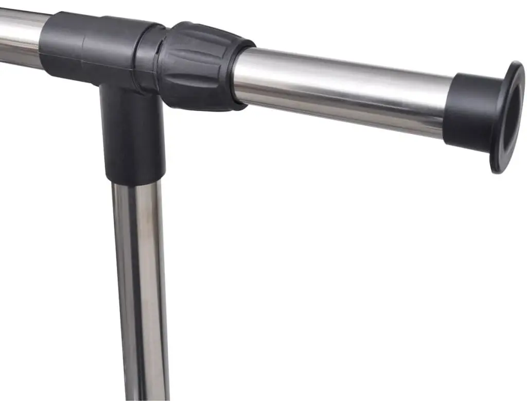 Вешалка VidaXL 50259 (Inox/Black)