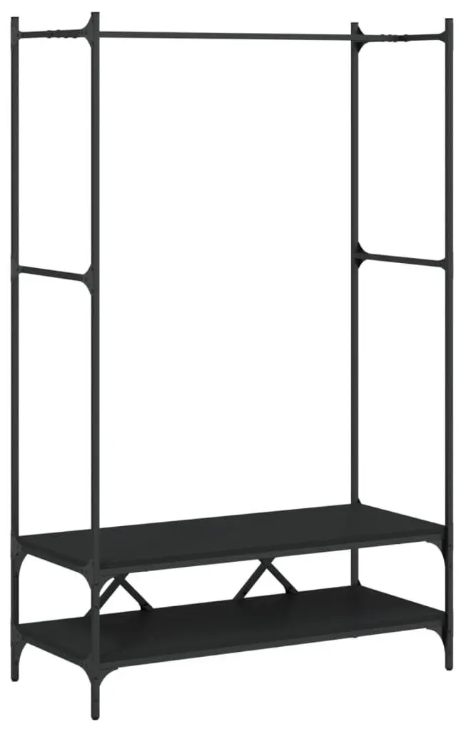 Cuier VidaXL 834200 (Black)