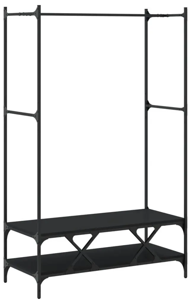 Cuier VidaXL 834200 (Black)