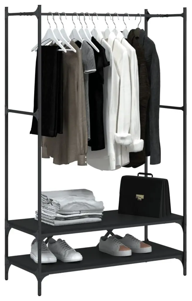 Cuier VidaXL 834200 (Black)