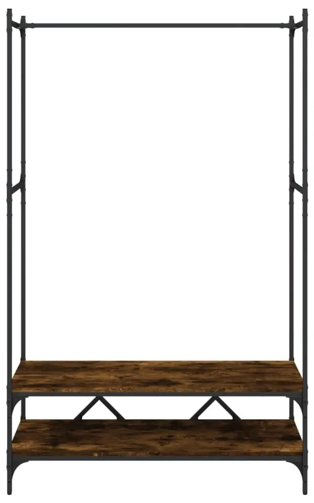 Cuier VidaXL 834202 (Smoked Oak)