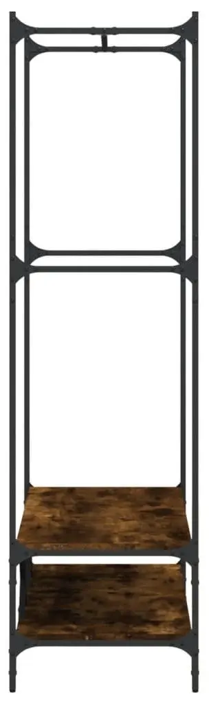 Cuier VidaXL 834202 (Smoked Oak)