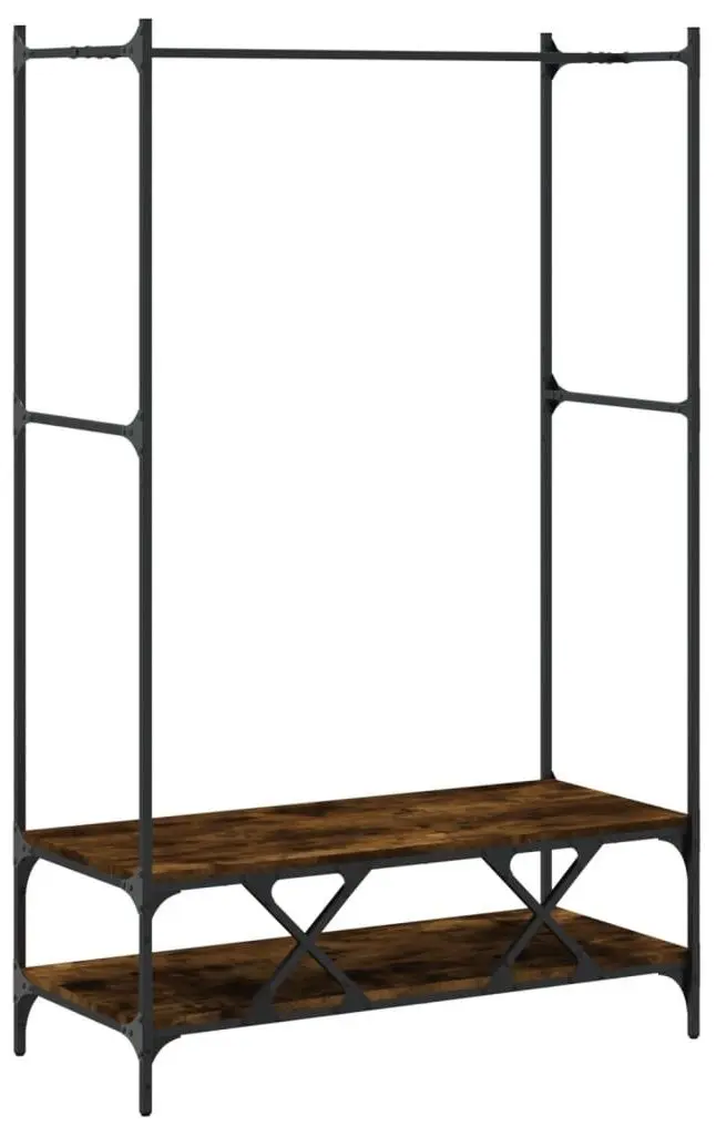 Cuier VidaXL 834202 (Smoked Oak)