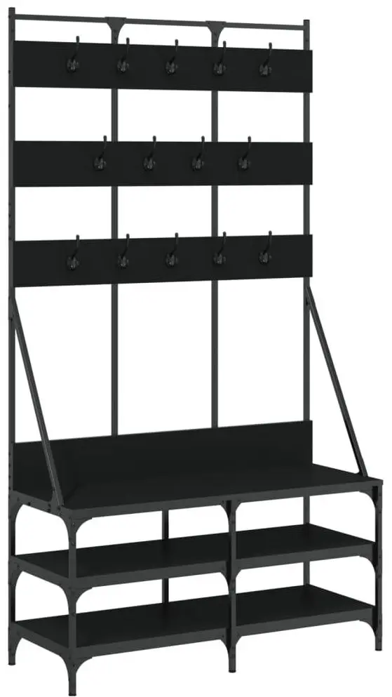 Cuier VidaXL 837857 (Black)