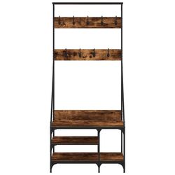 Cuier VidaXL 837864 (Smoked Oak) Thumb