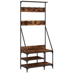 Cuier VidaXL 837864 (Smoked Oak) Thumb