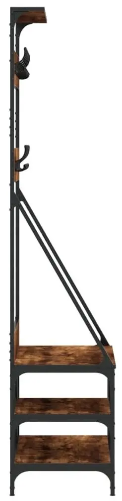 Cuier VidaXL 837864 (Smoked Oak) - 5