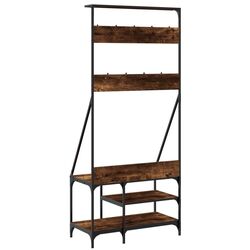 Cuier VidaXL 837864 (Smoked Oak) Thumb
