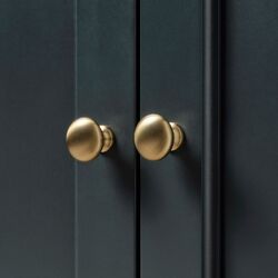 Servant Ikea Lommarp usi de sticla 86x199 (Albastru inchis-verde) Thumb