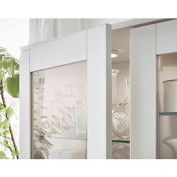 Витрина Ikea Brimnes стеклянные дверцы 80x190 (Белый) Thumb