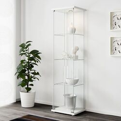 Vitrina Ikea Detolf 43x163 (Alb) Thumb