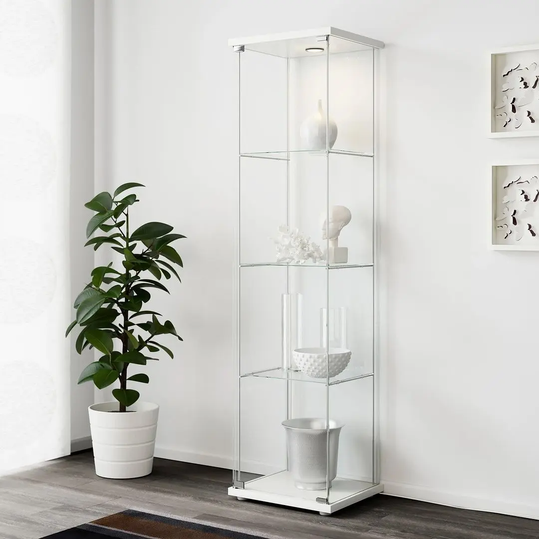 Vitrina Ikea Detolf 43x163 (Alb) - 2