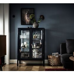 Vitrina Ikea Fabrikor 81x113 (Gri-verde) Thumb