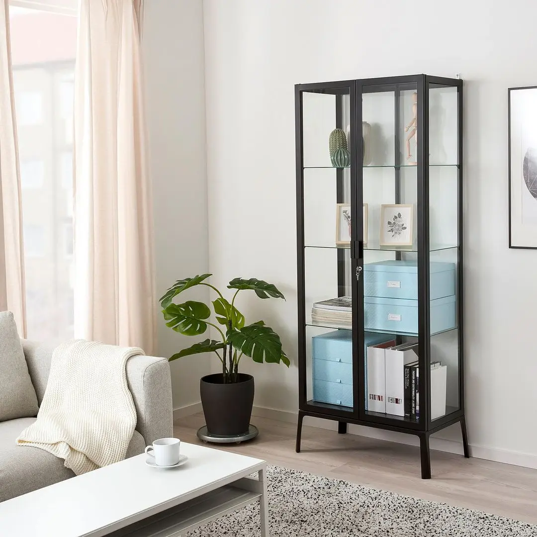 Vitrina Ikea Milsbo 73x175 (Antracit)