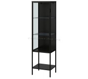 Vitrina Ikea Rudsta usa de sticla 42x37x155 (Antracit)