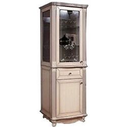 Dulap cu vitrina КМК 0441.8 Bakkara 2D1YA Milk Oak (Dreapta)