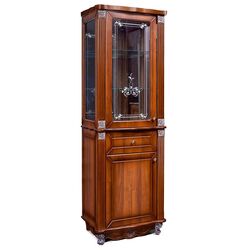 Dulap cu vitrina КМК 0441.8 Bakkara 2D1YA Don Nut/Ekko Nut (Dreapta)