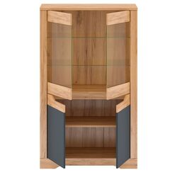 Vitrina Mobhaus Fidel С (Craft Oak Golden/Graphite Gray) Thumb