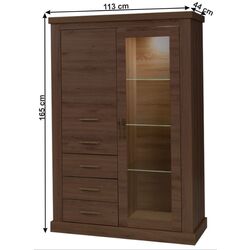 Vitrina Mobhaus Hilard AR3 (Stirling Oak) Thumb