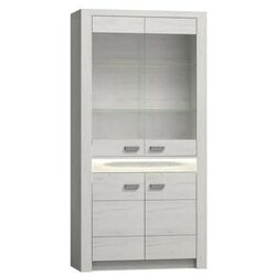 Vitrina Tempo Kondela Infinity I-03 (Ash White) Thumb