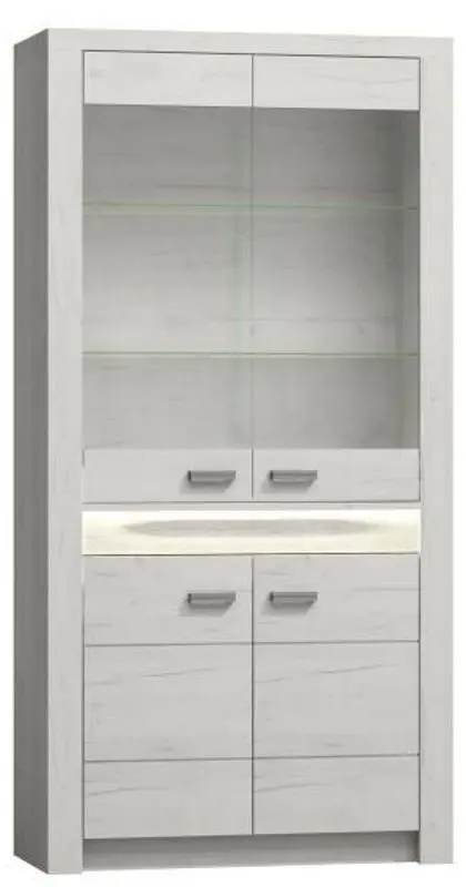 Vitrina Tempo Kondela Infinity I-03 (Ash White)