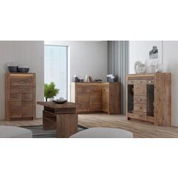 Витрина Tempo Kondela Infinity I-04 (Ash Light) Thumb