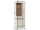 Vitrina Mobhaus Lynatet Typ 01 (White Extra High Gloss/Sonoma Oak Dark)