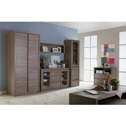 Penal-vitrina Mobhaus Montana W1D (Lefkas Oak) Thumb