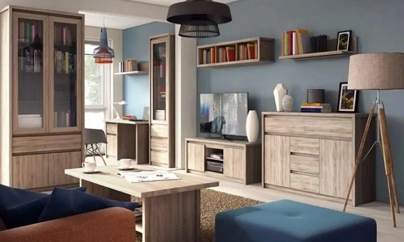 Витрина Tempo Kondela Norty Typ 3 (Sonoma Oak)