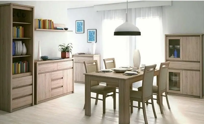 Витрина Tempo Kondela Norty Typ 7 (Sonoma Oak)