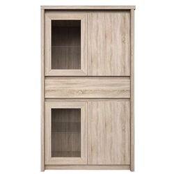 Витрина Tempo Kondela Norty Typ 7 (Sonoma Oak)