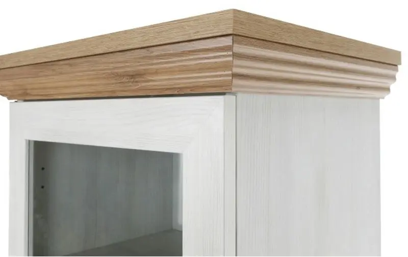 Витрина Tempo Kondela Royal S1D (Northern Pine/Wild Oak)