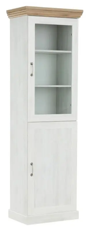 Витрина Tempo Kondela Royal S1D (Northern Pine/Wild Oak)