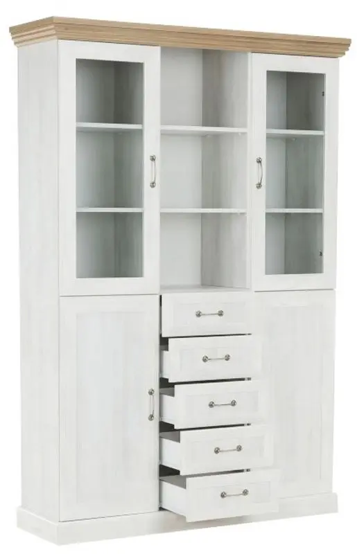 Vitrina Tempo Kondela Royal W2D (Northern Pine/Wild Oak)