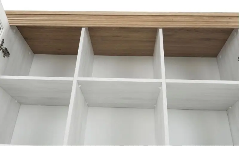 Vitrina Tempo Kondela Royal W2D (Northern Pine/Wild Oak)