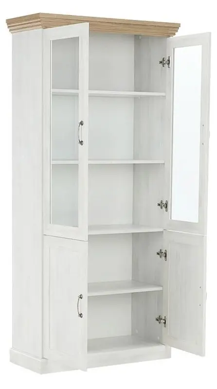 Vitrina Tempo Kondela Royal W4D (Northern Pine/Wild Oak)