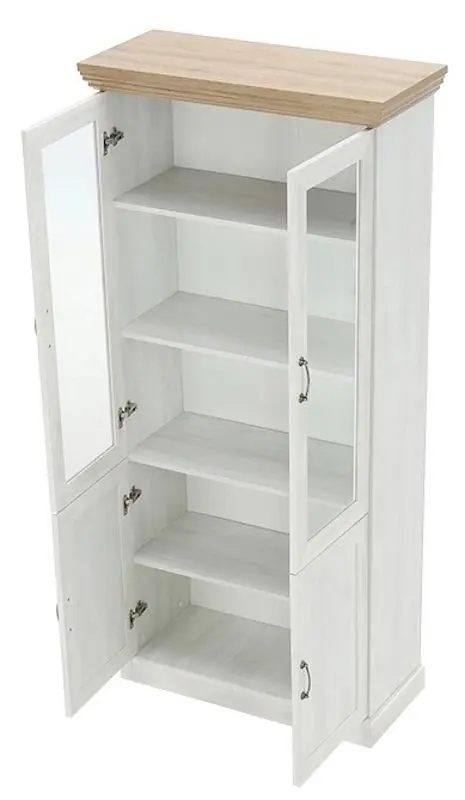 Vitrina Tempo Kondela Royal W4D (Northern Pine/Wild Oak)