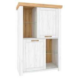 Тумба Tempo Kondela Sudbury С (Craft Oak Golden/Craft Oak White)