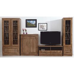 Витрина Tempo Kondela Tedy Typ T8 (Lefkas Oak) Thumb