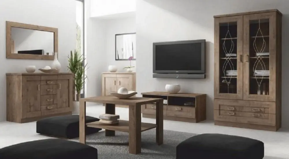 Витрина Tempo Kondela Tedy Typ T8 (Lefkas Oak)