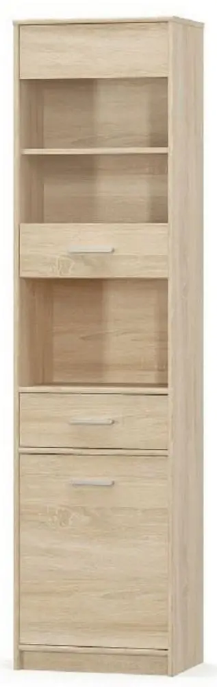 Penal-vitrina Mobhaus Teyo 1D1W1S (Sonoma Oak)