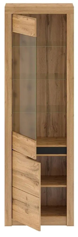 Vitrina Tempo Kondela Toronta A1 Left (Wotan Oak) - 5