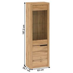Vitrina Tempo Kondela Toronta A1 Left (Wotan Oak) Thumb