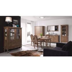 Vitrina Tempo Kondela Vilar DA5 (Lefkas Oak) Thumb