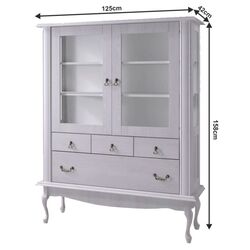 Vitrina Tempo Kondela Vilar DA5 (White Pine) Thumb